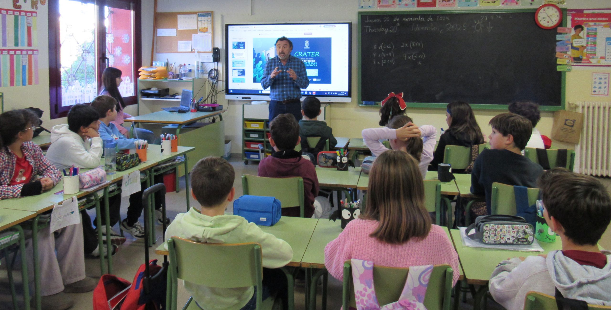 En este momento estás viendo El Proyecto CRATER imparte 21 talleres ambientales a más de 700 escolares de siete centros escolares